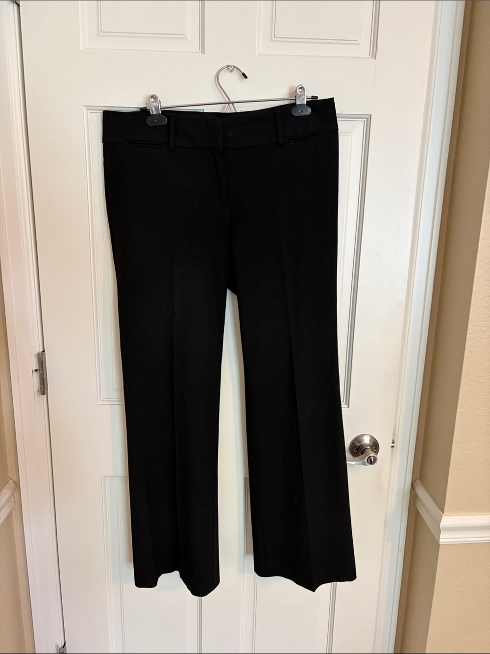 LOFT Black Wide Leg Dress Pants